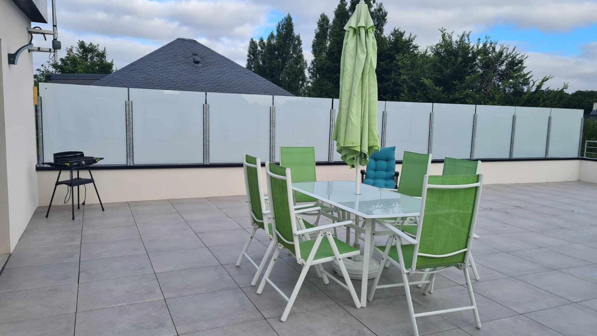 Riantec Location Saisonniere Pres De La Mer Avec Rooftop מראה חיצוני תמונה
